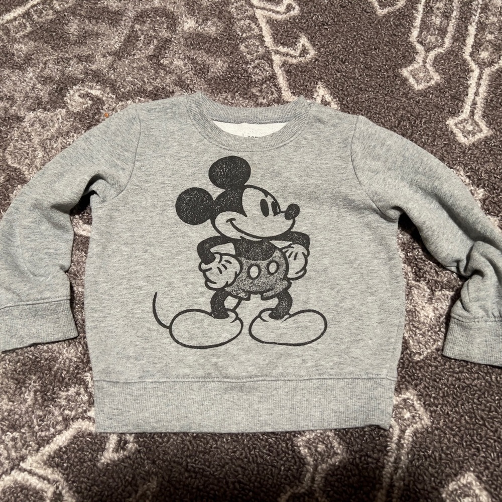Mickey Mouse cartoon pullover sweatshirt